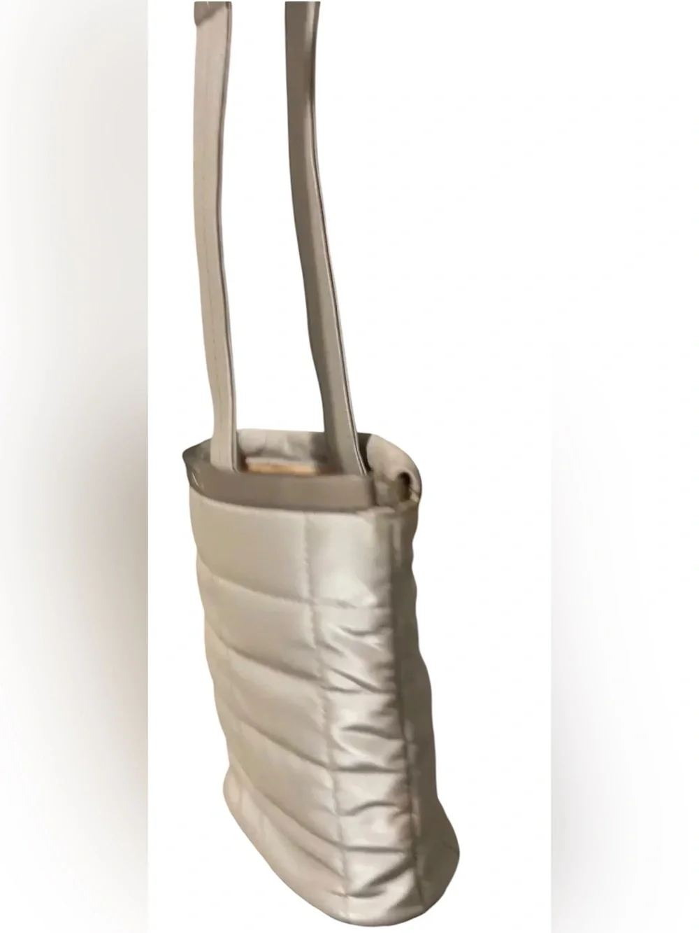 Auth Rare Chanel Millennium 5 Series Frame Bag 1997 - 1999 Techno silver Mini